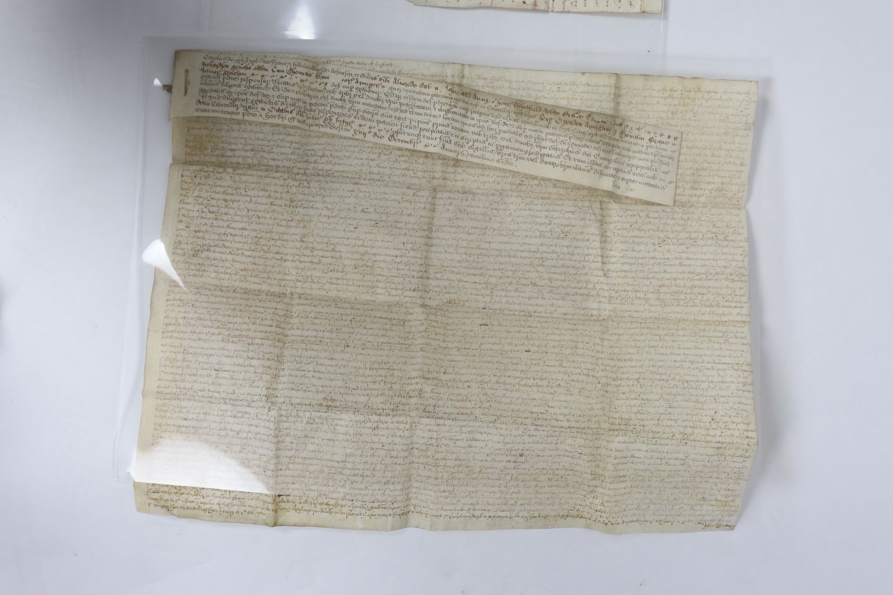 A Collection of deeds and documents relating chiefly to Kent, 1264-1654, from the collection of Thomas Godfrey Godfrey-Faussett (1829-1877)